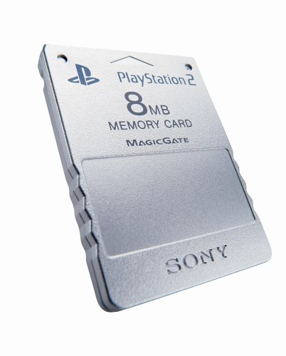 Sony PlayStation 2 (8MB) Memory Card - Silver for PlayStation 2 image
