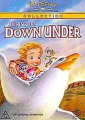 The Rescuers Down Under on DVD