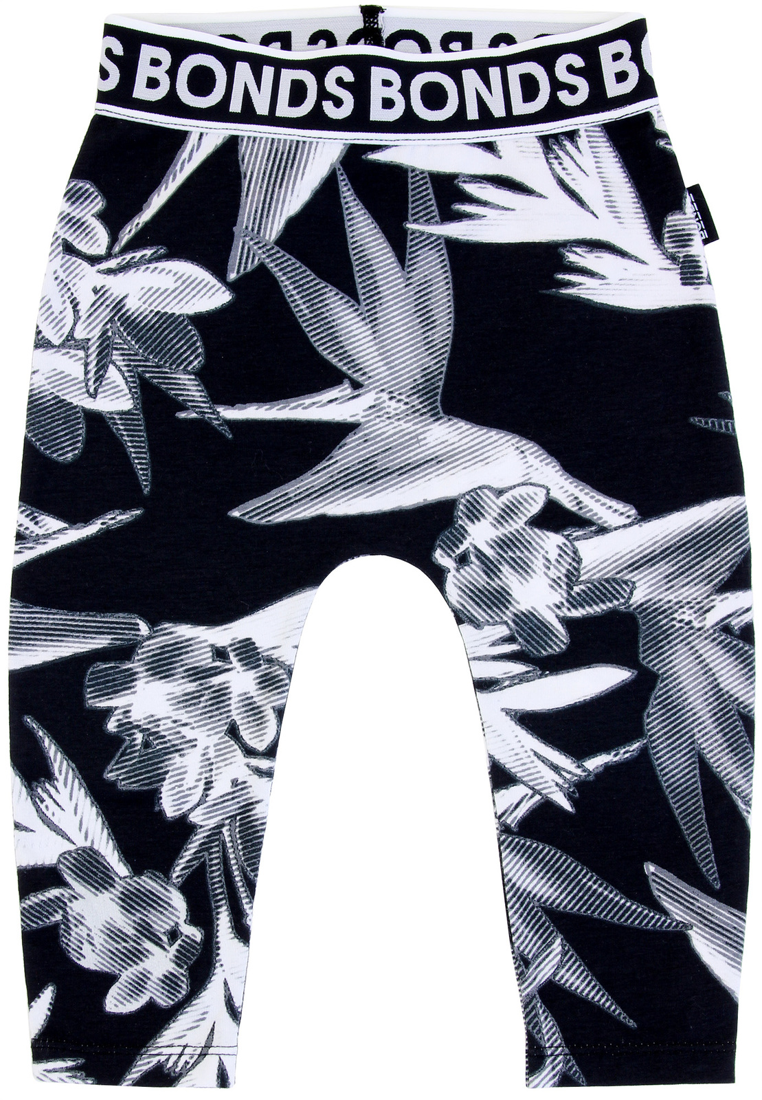 Bonds Stretchy Leggings - Mini Birds - 12-18 Months image