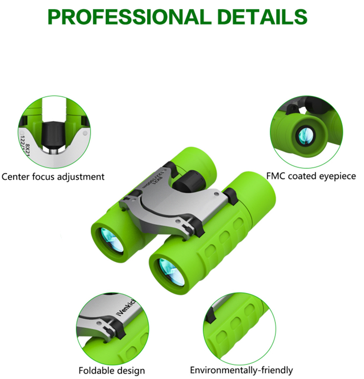 Small Binoculars Telescope Green at Mighty Ape NZ