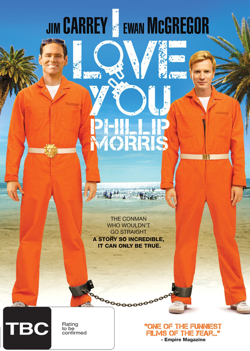 I Love You Phillip Morris DVD image