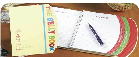 The Belly Book: A Nine-month Journal for You and Your Growing Belly image