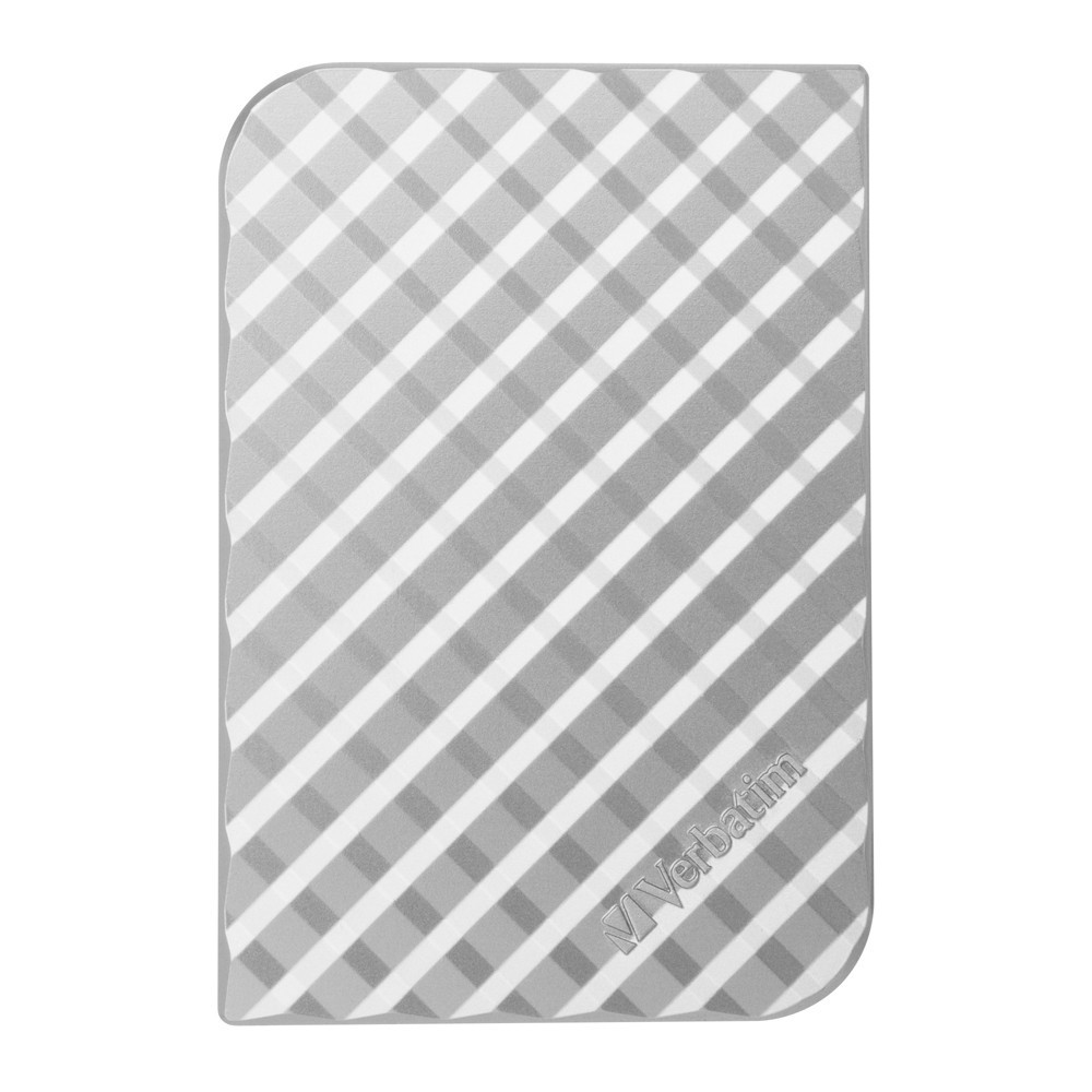 Verbatim 2.5" Store'n'Go Portable Hard Drive - 1TB (Silver Grid Design)