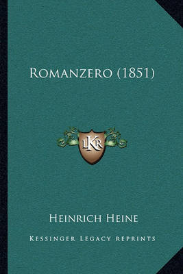 Romanzero (1851) Romanzero (1851) by Heinrich Heine image