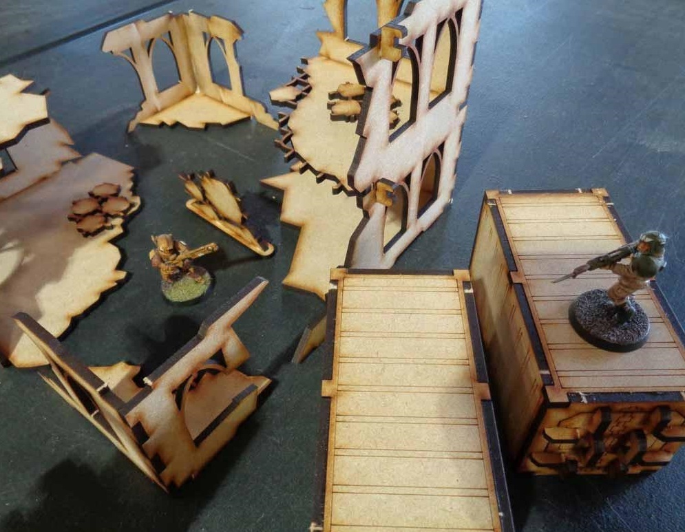 TTCombat: Tabletop Scenics - Ruin Sector image