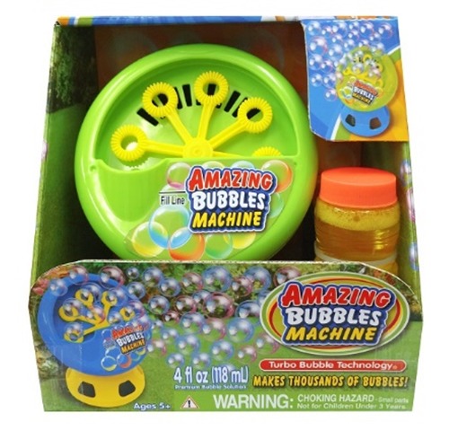 Amazing Bubbles - Light-Up Bubble Machine (Assorted Designs)