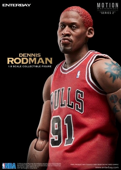 NBA: Dennis Rodman - 1/9 Scale Action Figure image