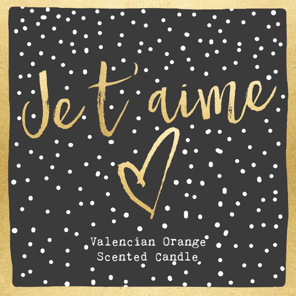 Je T'Aime Candle image