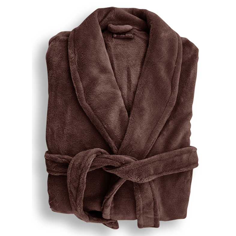 Bambury: Microplush Robe - Bitter Choc (L/XL) image
