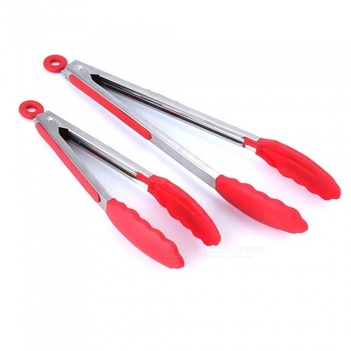 Ape Basics: Stainless Steel Cooking Tongs (Set of 2) image