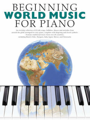 Beginning World Music For Piano by Music Sales image