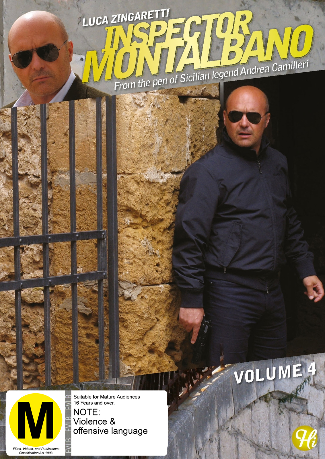 Inspector Montalbano - Vol 4 on DVD