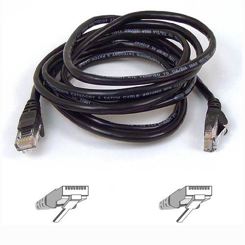 Belkin 2m Black CAT6 Snagless Patch Cable image