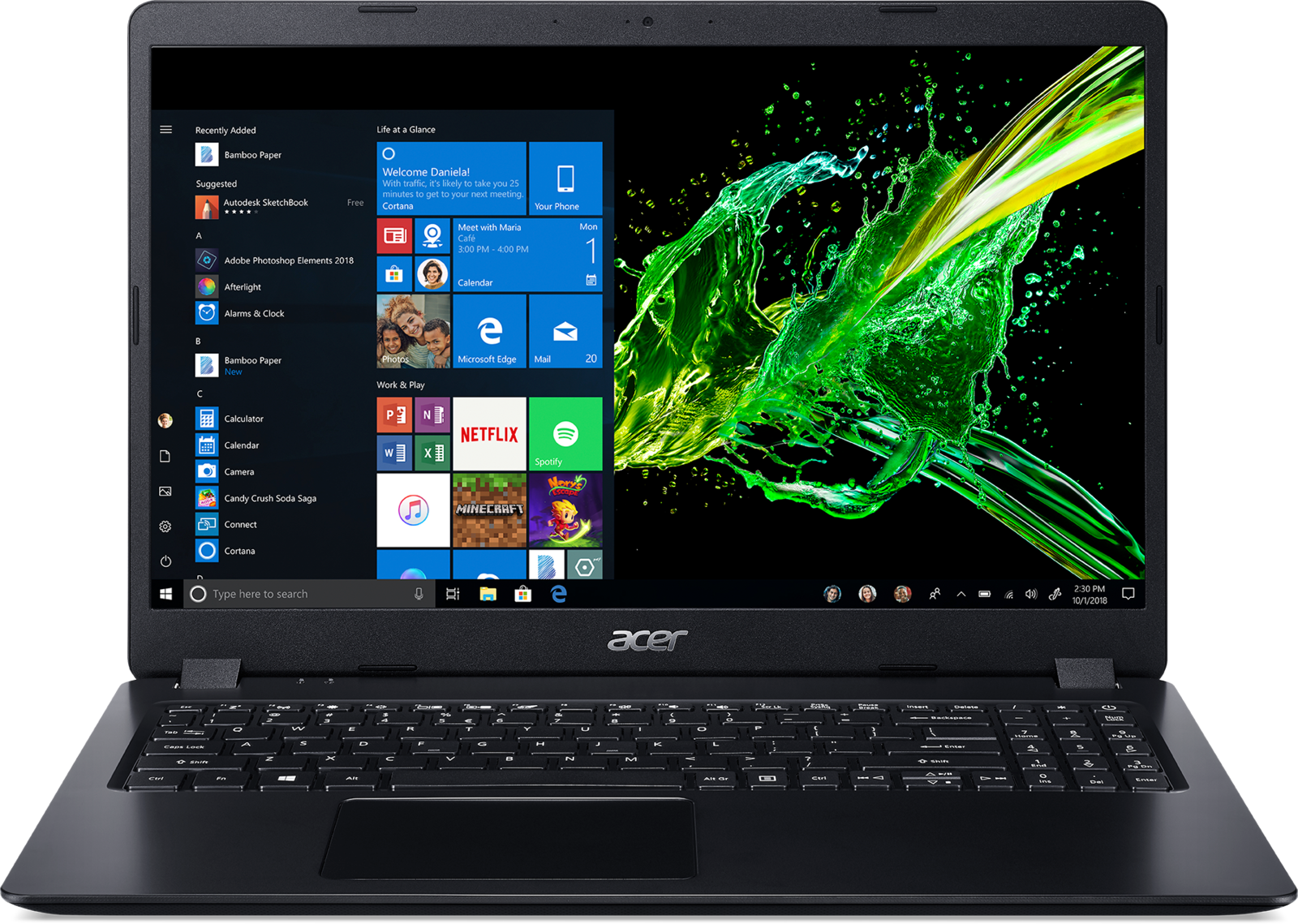 15.6" Acer Aspire 3 i5 4GB 1TB HDD Laptop image