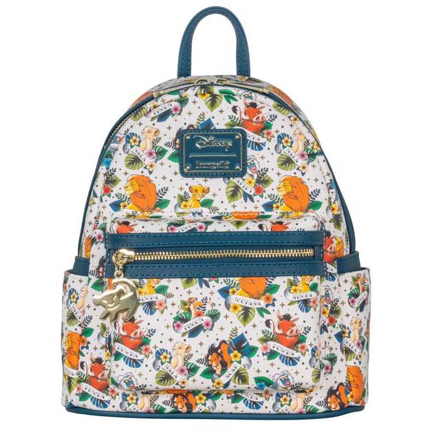 Loungefly: Lion King (1994) - Tattoo Print Backpack | at Mighty Ape NZ