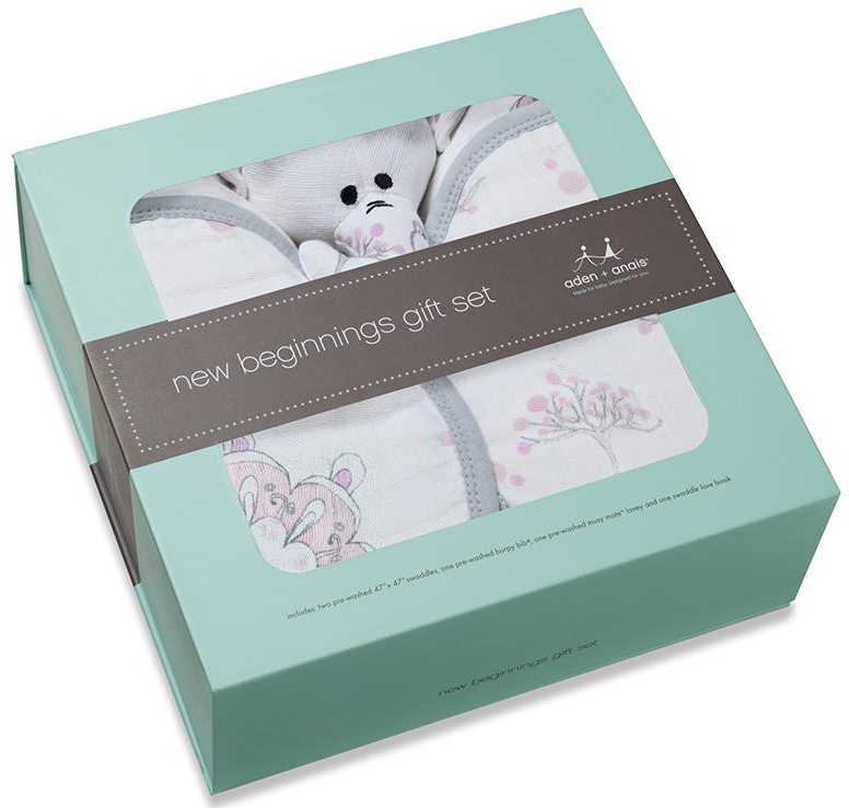 Aden + Anais Newborn For The Birds Gift Set