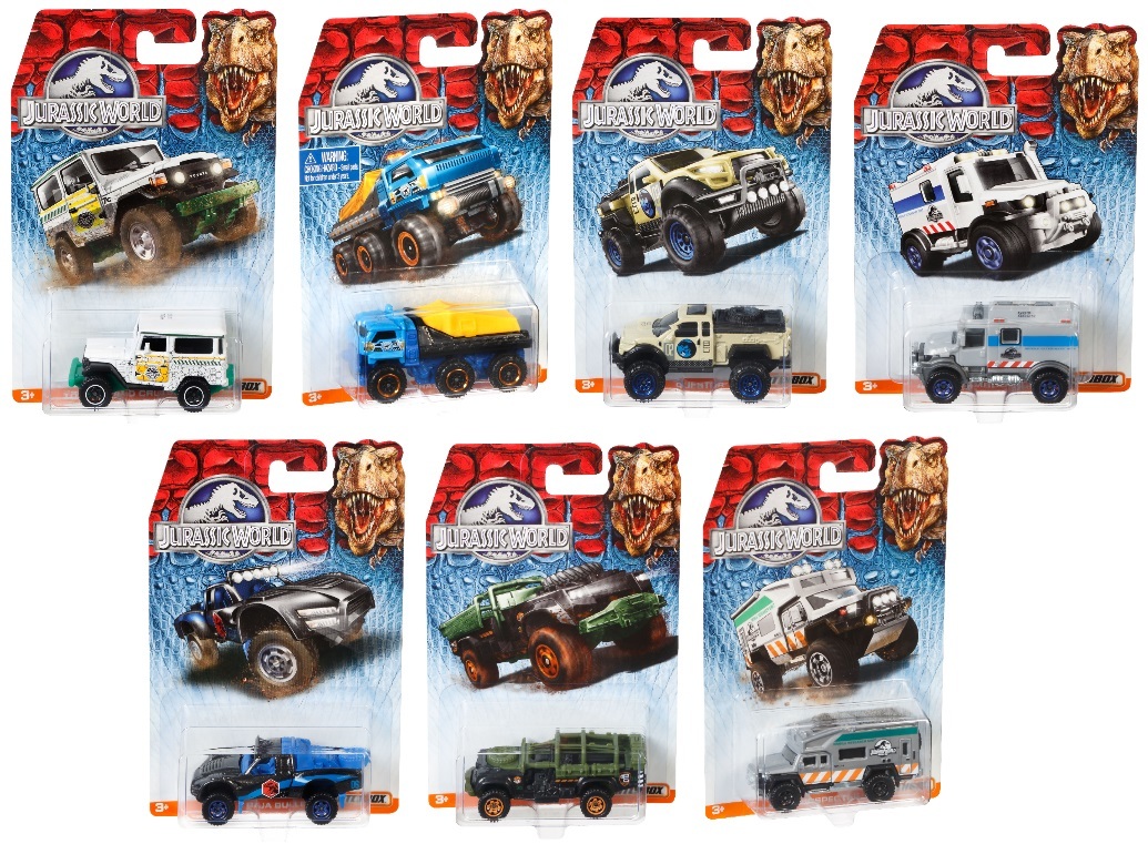 Buy Matchbox Jurassic World Vehicles Assorted at Mighty Ape Australia