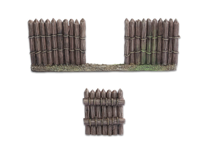 Wooden Stockade Gate (28mm) at Mighty Ape Australia