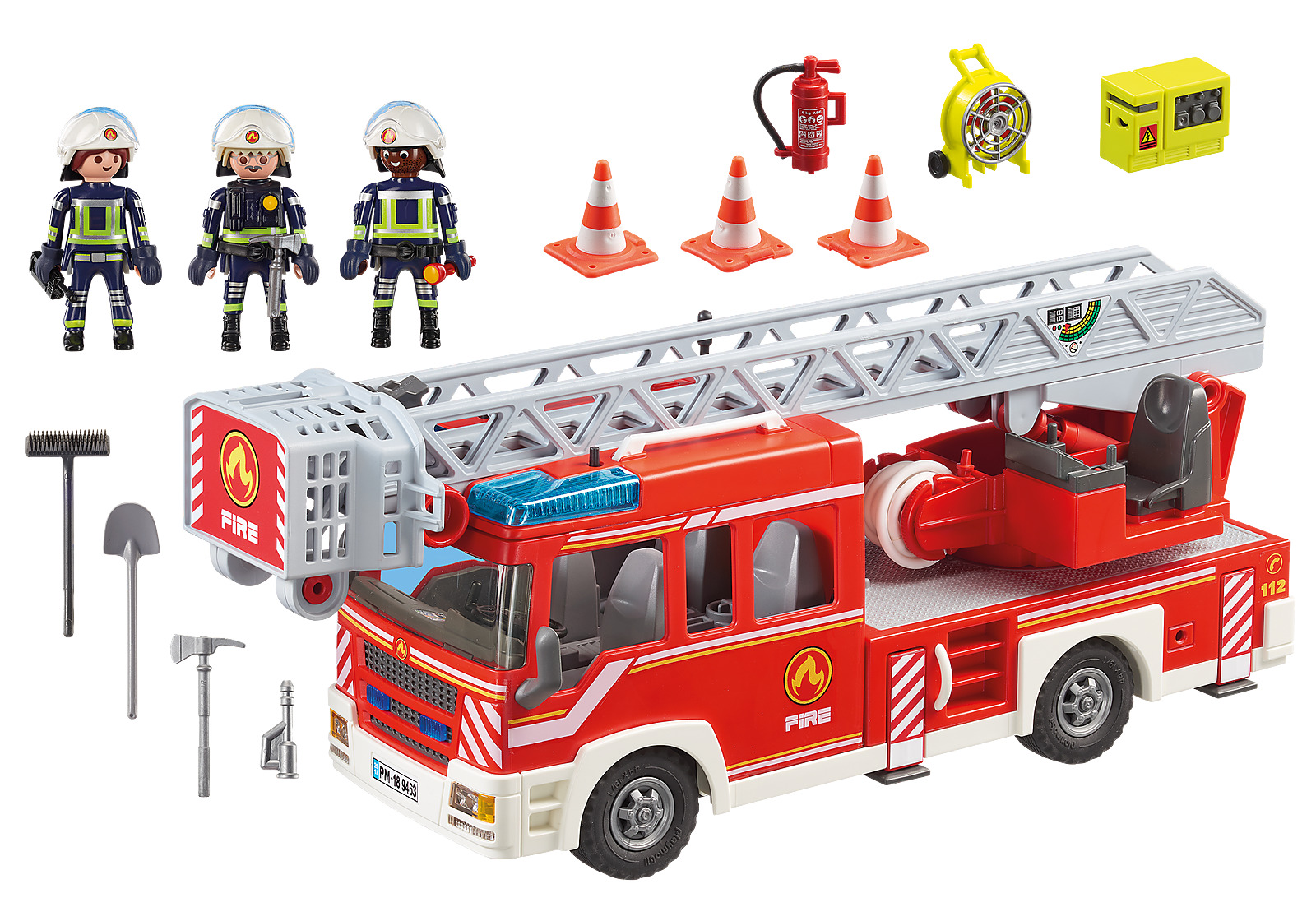 Playmobil - Fire Ladder Unit (9463) image