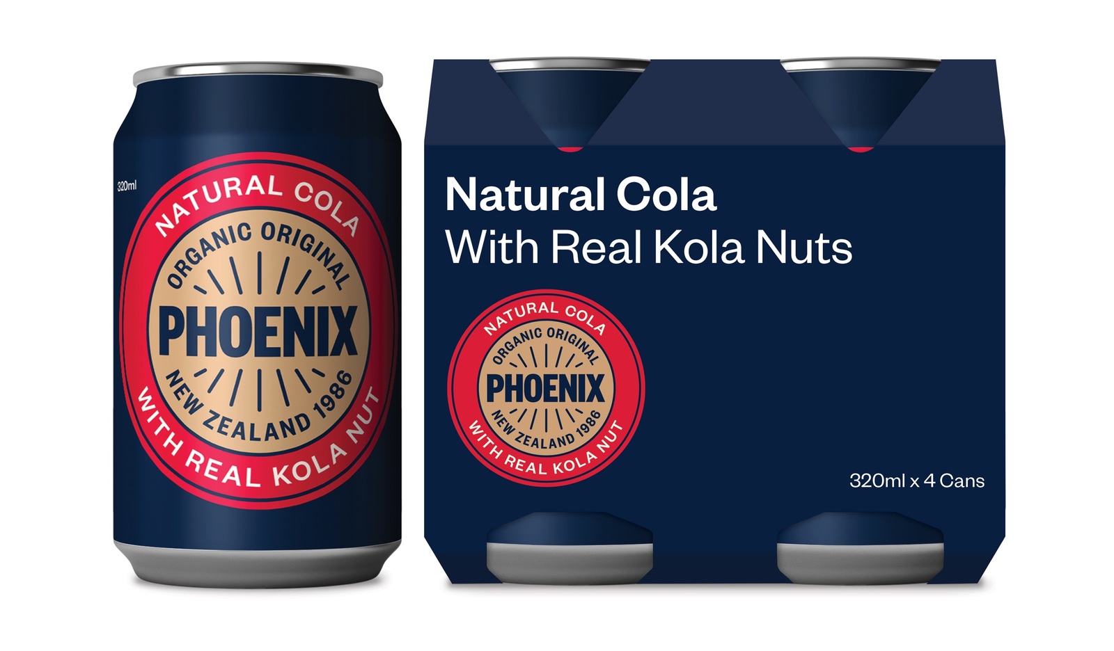 Phoenix Organic Cola 320ml (24 Pack) image