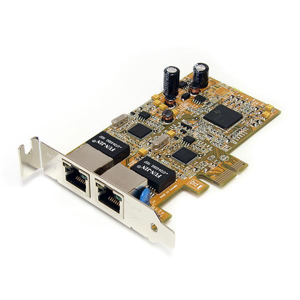 Digitus Gigabit Dual Ethernet PCI Express network card L/P image