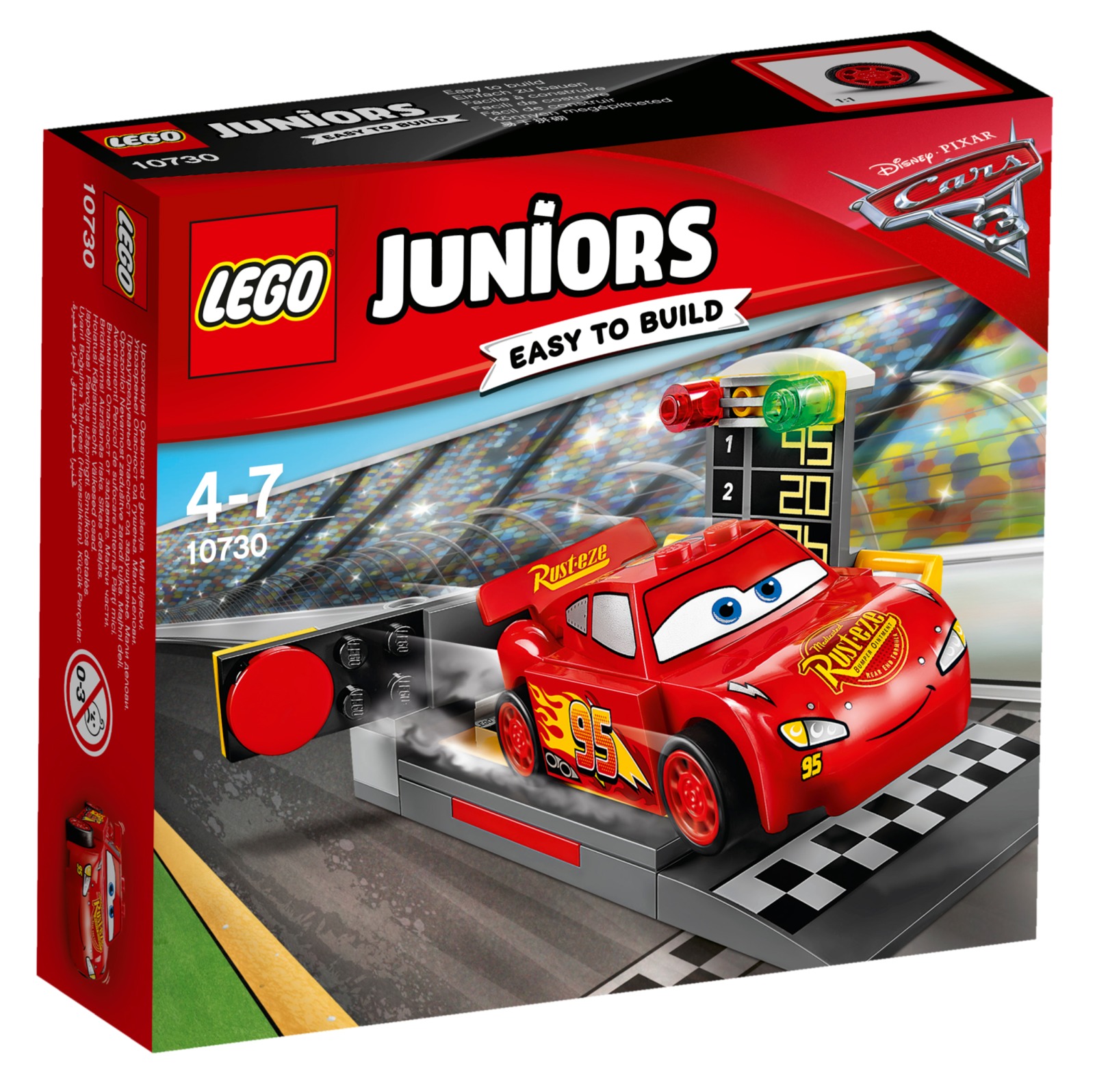 LEGO Juniors - Lightning McQueen Speed Launcher (10730) image