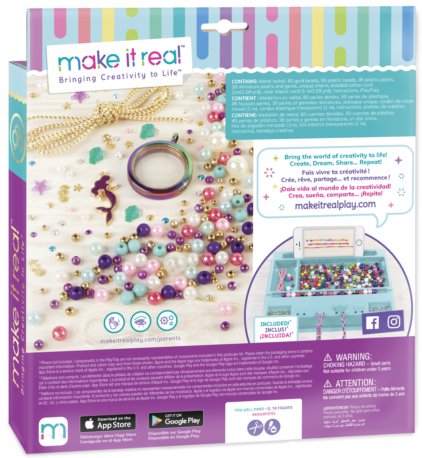 Make It Real - Mermaid Treasure Jewellery Kit image