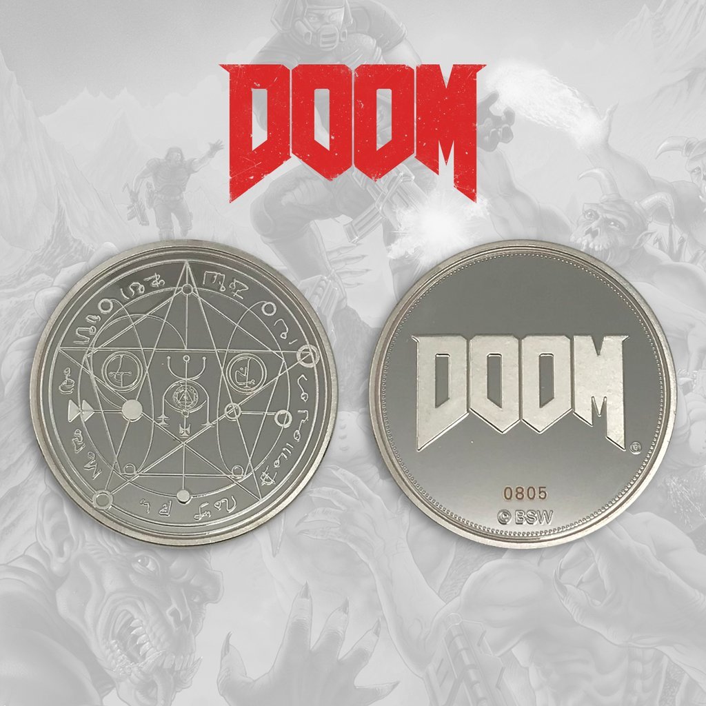 Doom: Collectable Coin - 25th Anniversary image