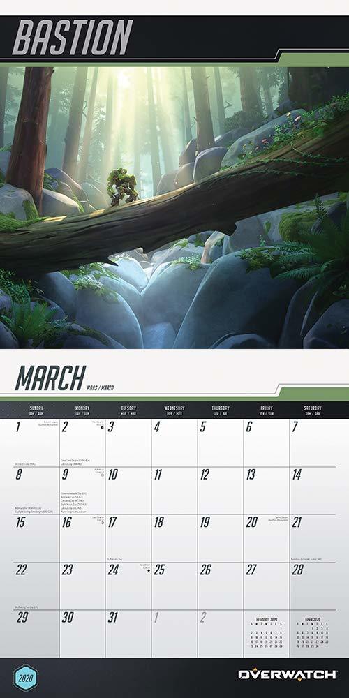 Overwatch 2020 Square Wall Calendar image