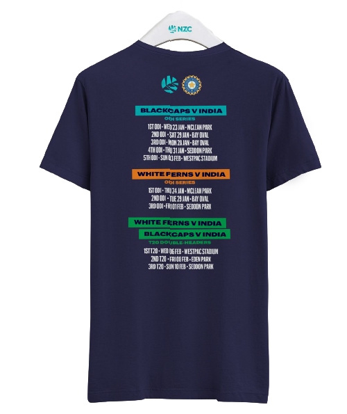 NZ Vs India 2019 Tour Tee (XL) image