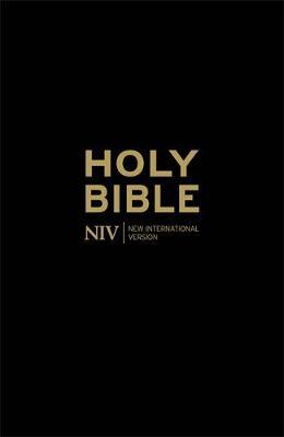 NIV Holy Bible - Anglicised Black Gift and Award by New International Version image