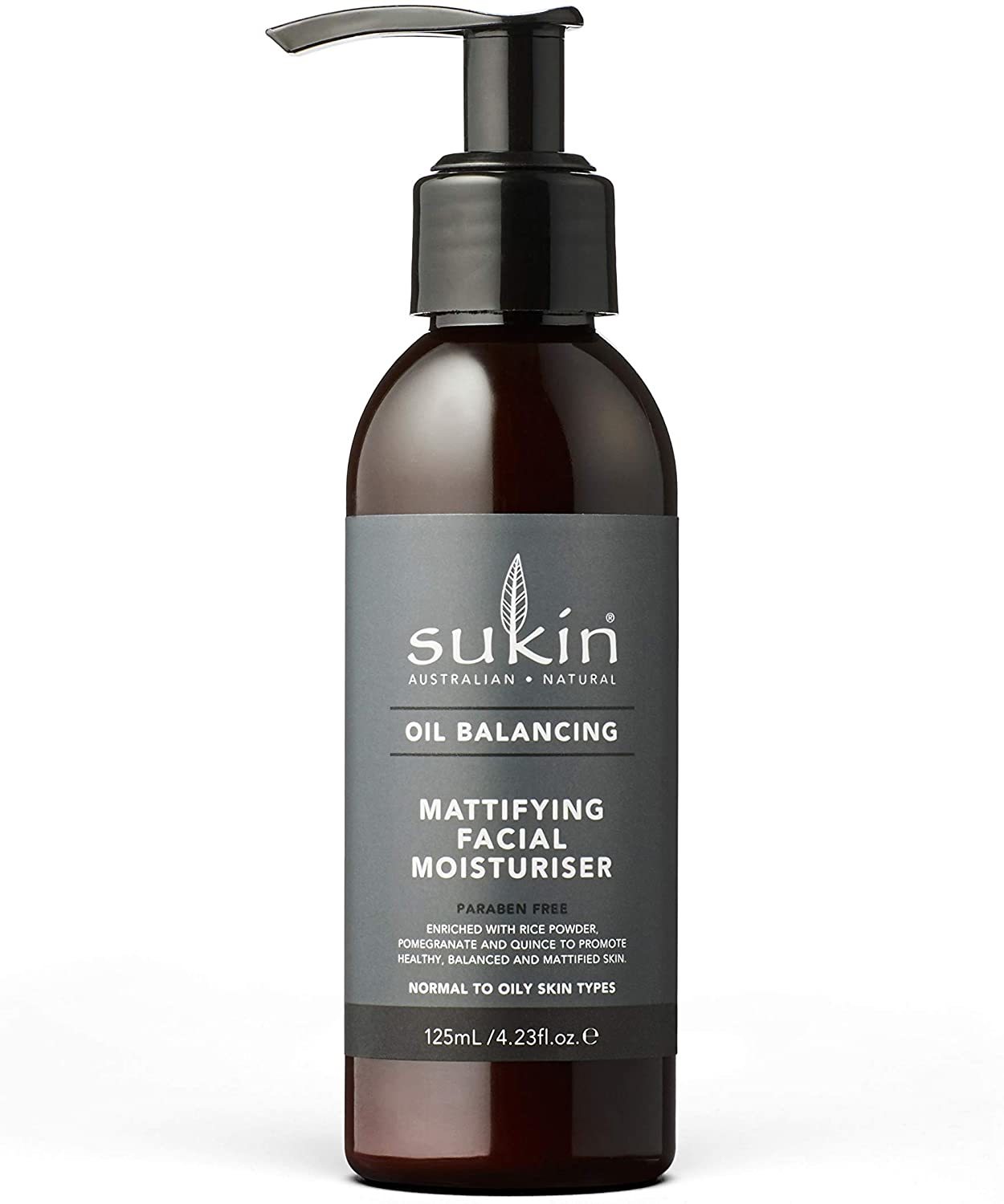 Sukin: Oil Balancing Mattifying Facial Moisturiser (125ml) image