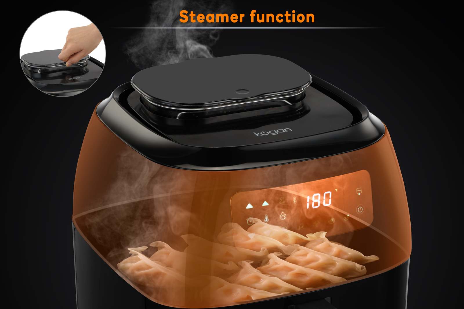 Buy Kogan 7L Digital Air Fryer & Steamer at Mighty Ape NZ
