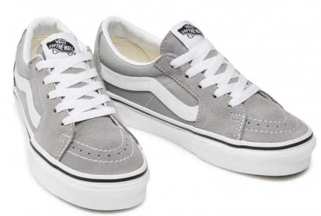 vans off the wall gray