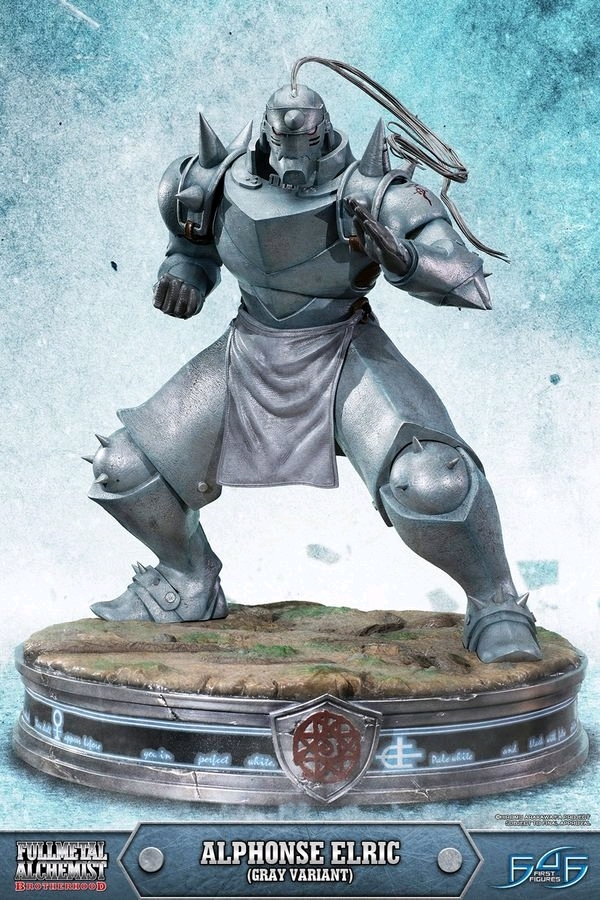 Fullmetal Alchemist: Alphonse Elric (Grey Ver.) - 21" Statue