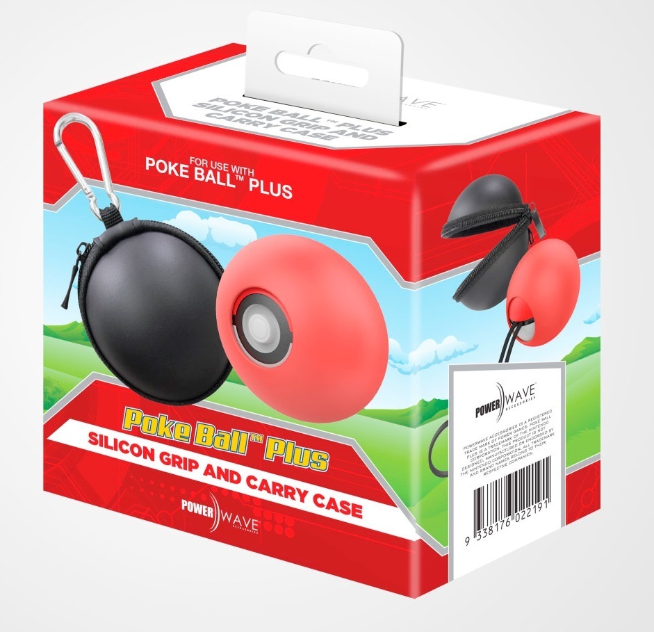 Powerwave PokeBall Plus Silicon Cover and Carry Case for Switch image