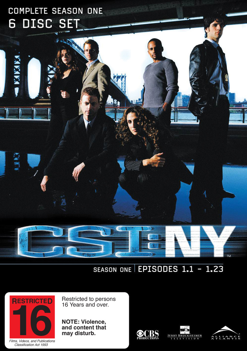 CSI - New York: Complete Season 1 on DVD