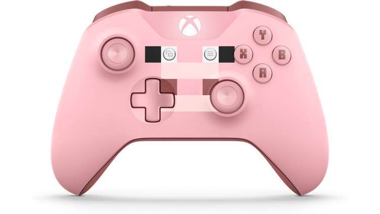 Xbox One Wireless Controller - Minecraft Pig (with Bluetooth) on Xbox One