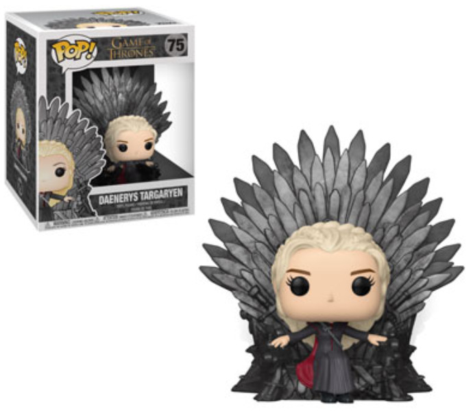 Game of Thrones: Daenerys Targaryen (Iron Throne) - Pop! Deluxe Figure