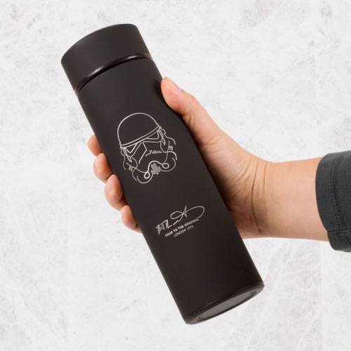 Star Wars: Original Stormtrooper Vacuum Flask with Strainer image