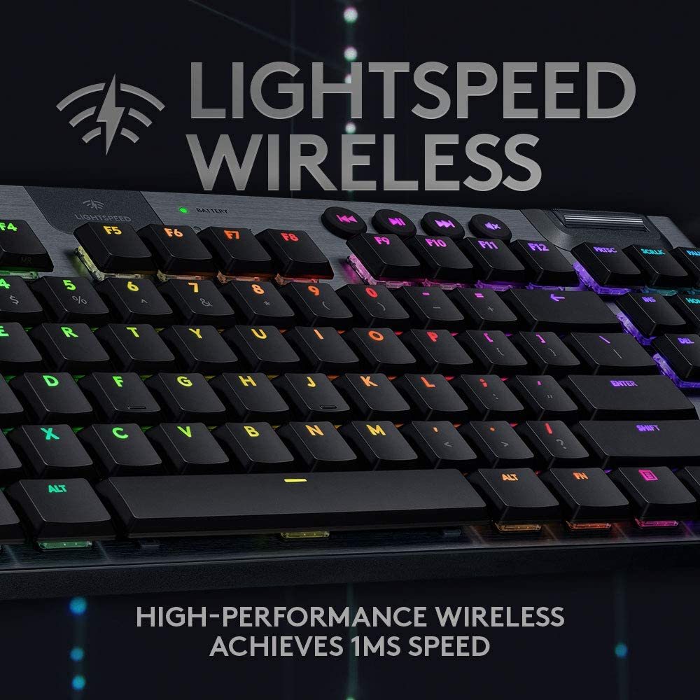 Logitech G915 TKL Wireless Mechanical Gaming Keyboard (GL Linear) for PC image