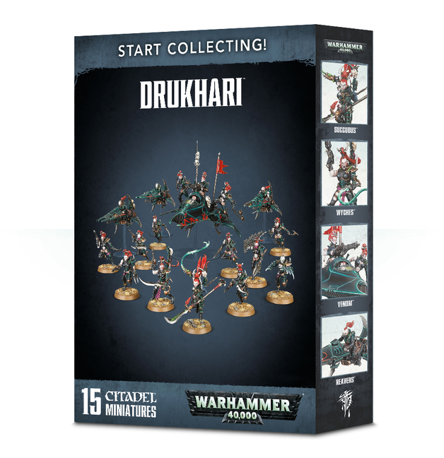 Warhammer 40000 Star Collecting Drukhari At Mighty Ape Australia