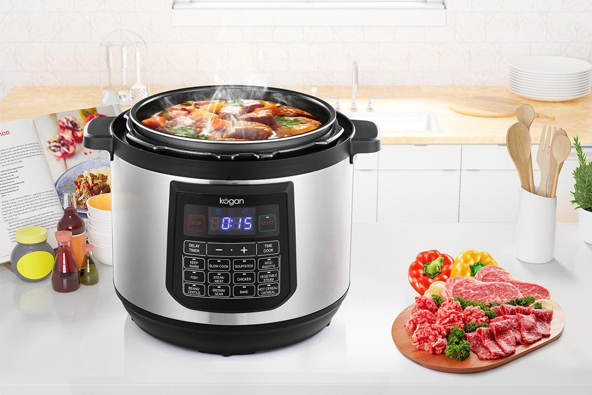 Buy Kogan 8L 12in1 Multifunction Pressure Cooker at Mighty Ape NZ