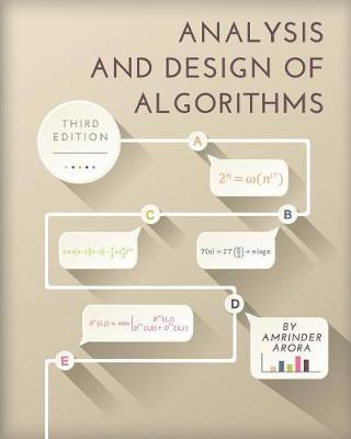 Analysis and Design of Algorithms by Amrinder Arora image