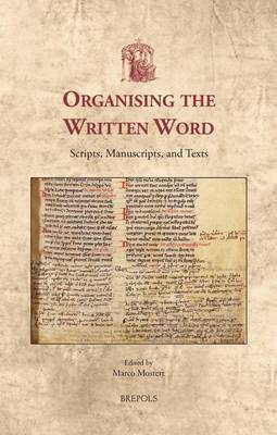 Organizing the Written Word by Marco Mostert image