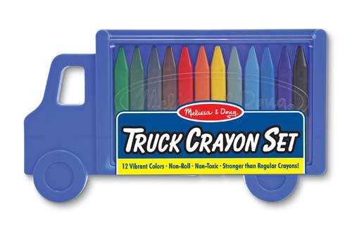 Melissa & Doug: Truck Crayon Set