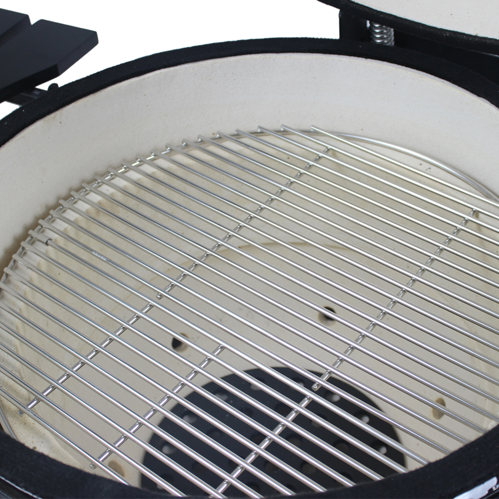 Gorilla Kamado Ceramic Grill BBQ (Black) | 21" image