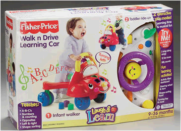 Fisher Price L&L Learning Car image