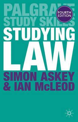 Studying Law by Simon Askey image