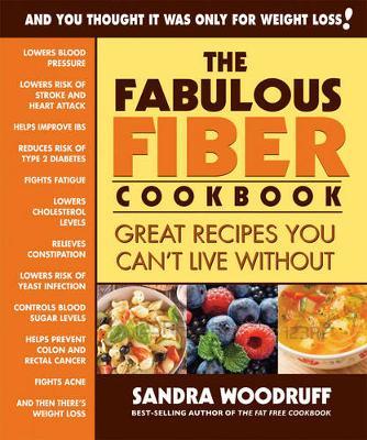 The Fabulous Fiber Cookbook by Sandra Woodruff image